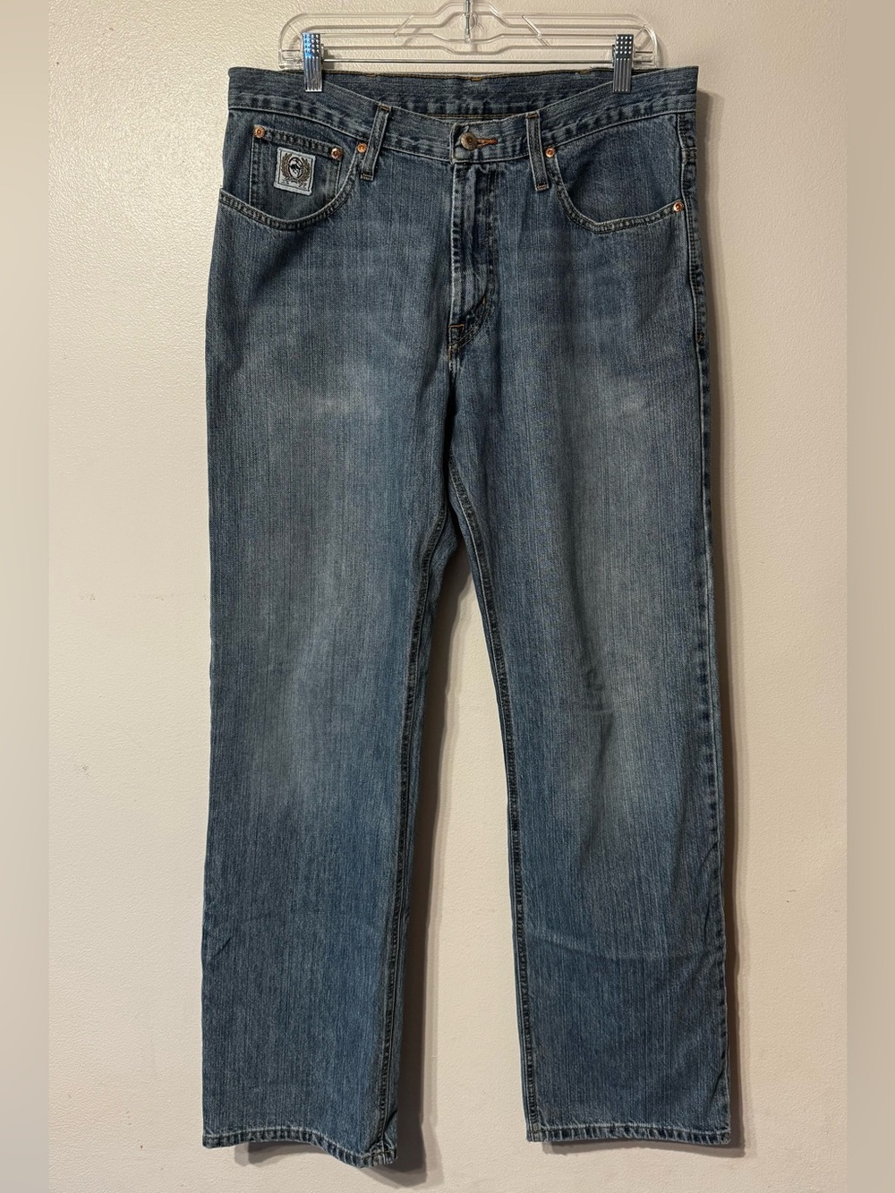 Cinch Men’s 34x34 Blue Jeans 100% Cotton Western Cowboy Denim